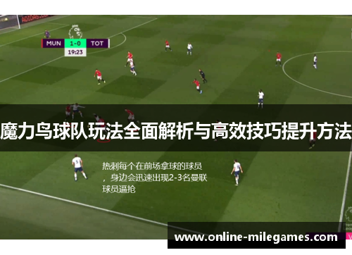 魔力鸟球队玩法全面解析与高效技巧提升方法 魔力鸟球队玩法全面解析与高效技巧提升方法